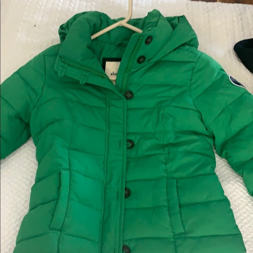 Abercrombie and fitch kids winter puffer jacket